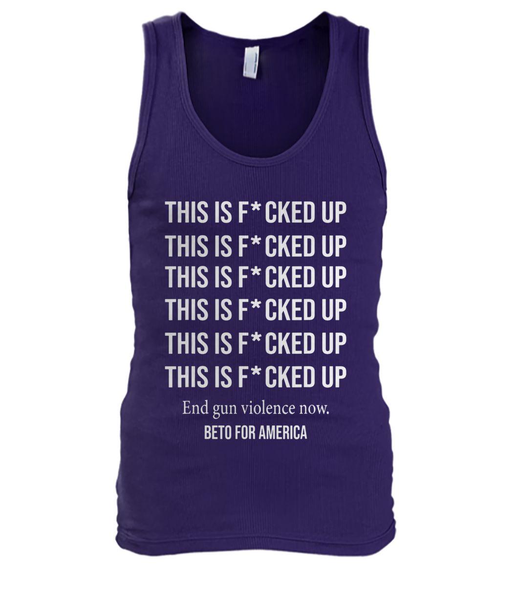 Beto o'rourke this is fucked up president tank top