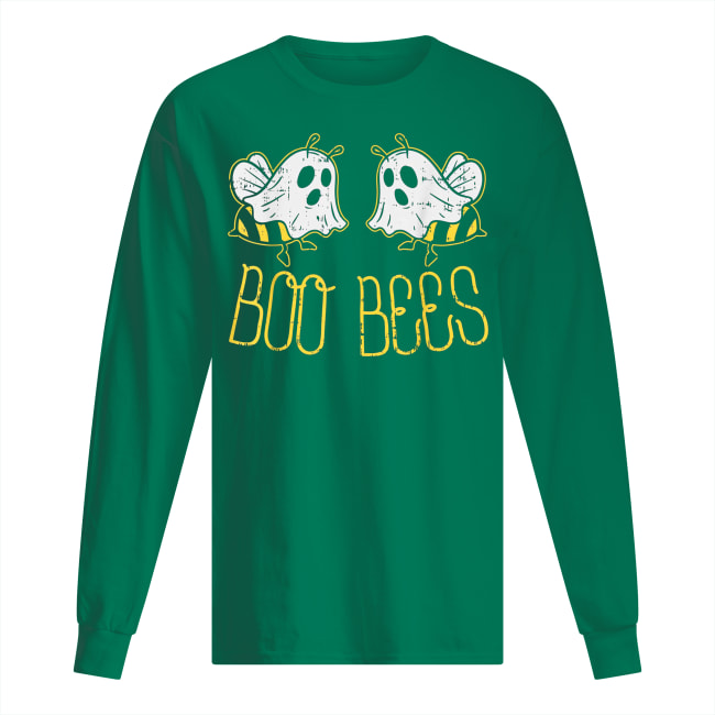 Boo bees couples ghost halloween long sleeved