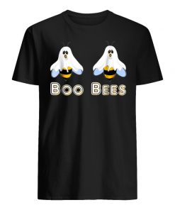 Boo bees ghost halloween couples bees men's shirt