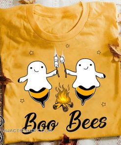Camping boo bees couples halloween shirt