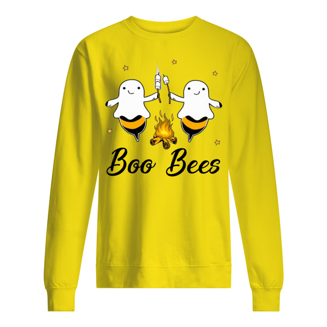 Camping boo bees couples halloween sweatshirt