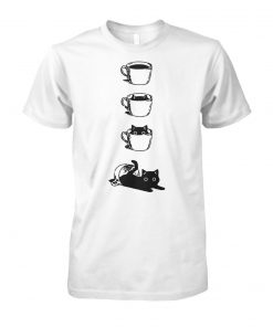 Cat in a cup unisex cotton tee