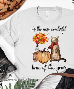 Cat it’s the most wonderful time of the year halloween shirt