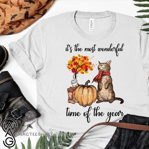 Cat it’s the most wonderful time of the year halloween shirt