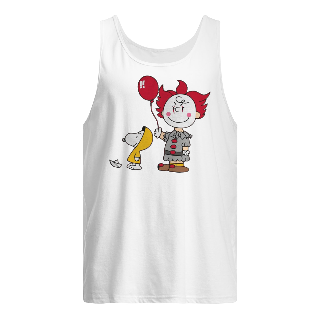 Chris brown and woodstock pennywise tank top