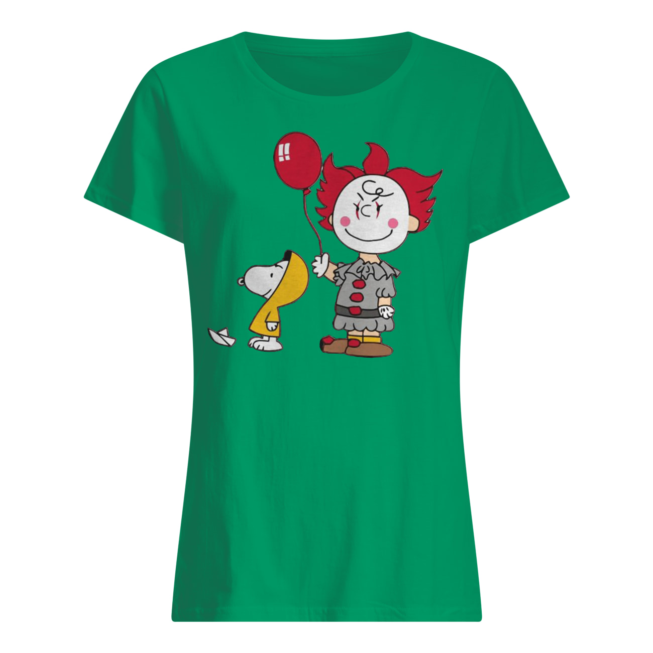 Chris brown and woodstock pennywise womens shirt