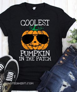 Coolest pumpkin in the patch halloween shirt