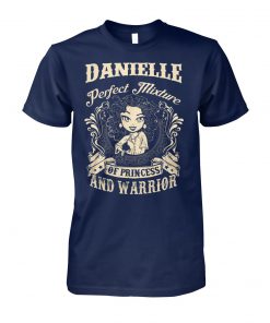 Danielle perfect combination of a princess and warrior unisex cotton tee