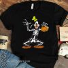 Disney goofy skeleton halloween shirt