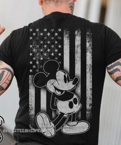 Disney mickey mouse american flag shirt