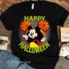 Disney mickey mouse pumpkin happy halloween shirt