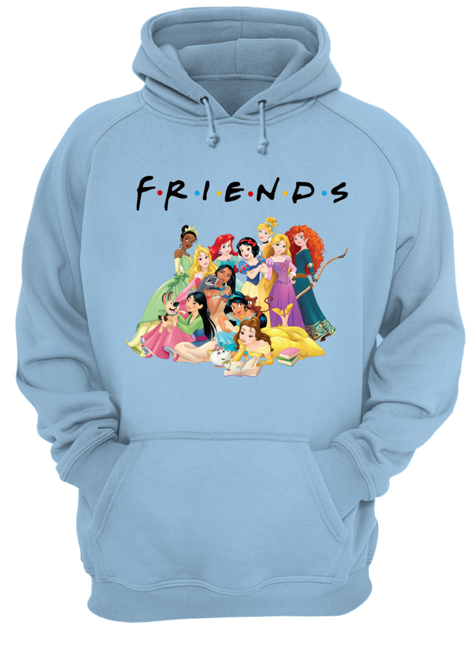 Disney princess movie friends tv show hoodie