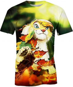 Disney the lion king simba 3d t-shirt
