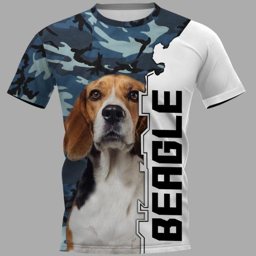 Dog beagle 3d t-shirt
