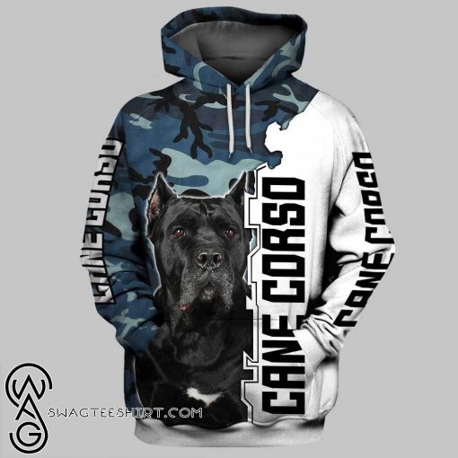 Dog cane corso 3d hoodie