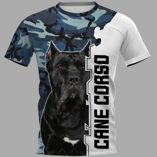 Dog cane corso 3d t-shirt