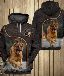 Dog german shepherd 3d hoodie