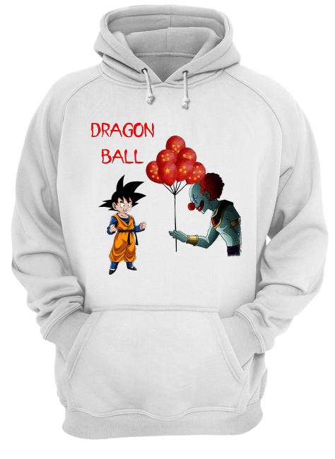 Dragon ball pennywise and songoku hoodie