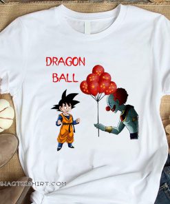 Dragon ball pennywise and songoku shirt