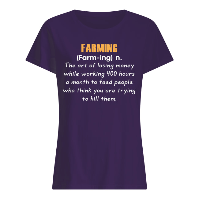Farming definition the art of losing money tank top