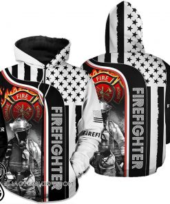 Firefighter hero 3d hoodie