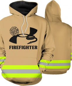 Firefighter under armour fire dept 3d hoodie