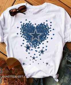 Flying heart stock dallas cowboys shirt