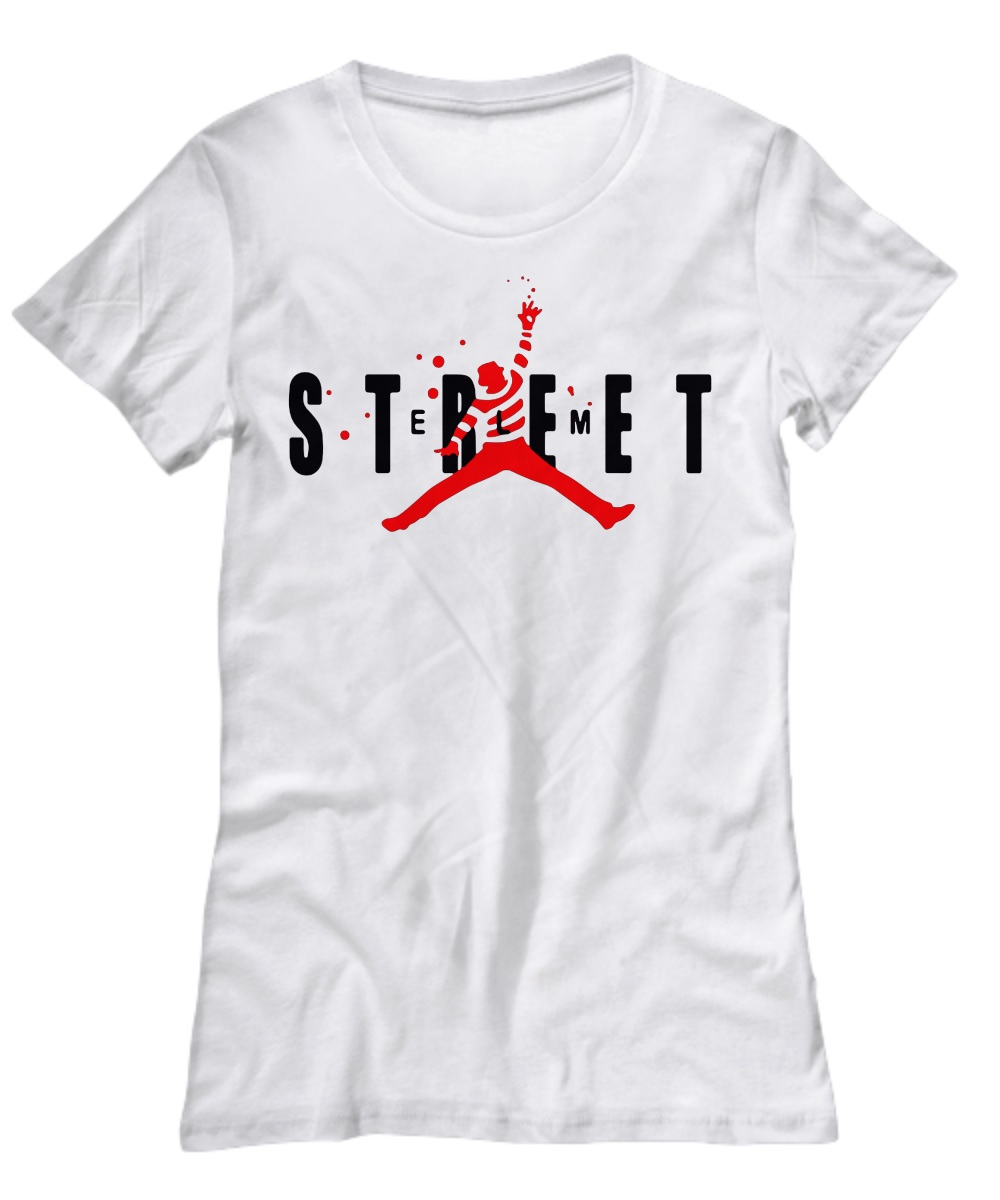 Freddy krueger elm street jordan air women's shirt