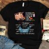 Friends is forever thank you for the memories signatures shirt