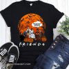 Friends tv show horror movie characters and jesus and that’s how I saved the halloween shirt