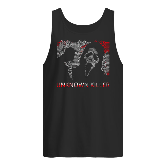 Ghostface unknown killer joy division tank top