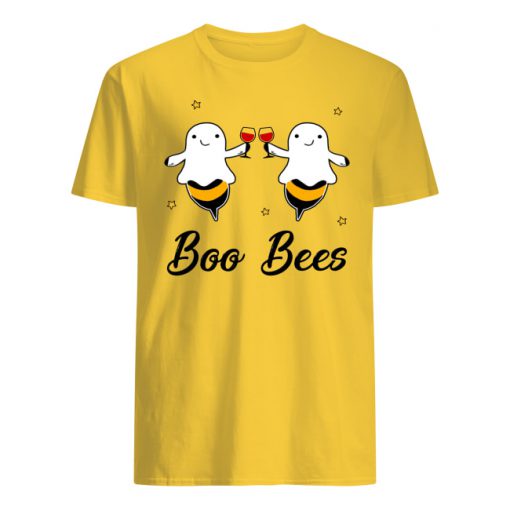 Halloween boo bees couples men's shirt