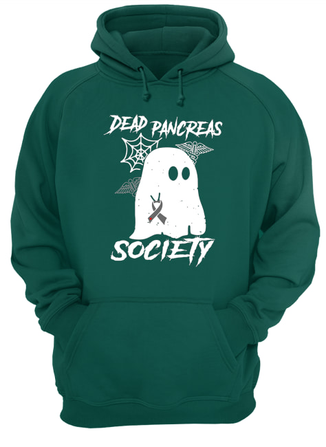Halloween ghost dead pancreas society diabetes awareness hoodie