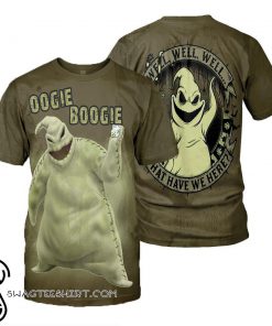 Halloween oogie boogie 3d t-shirt