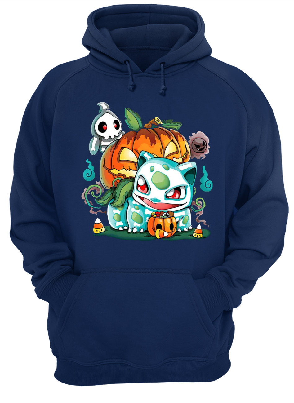 Halloween pumpkin bulbasaur hoodie