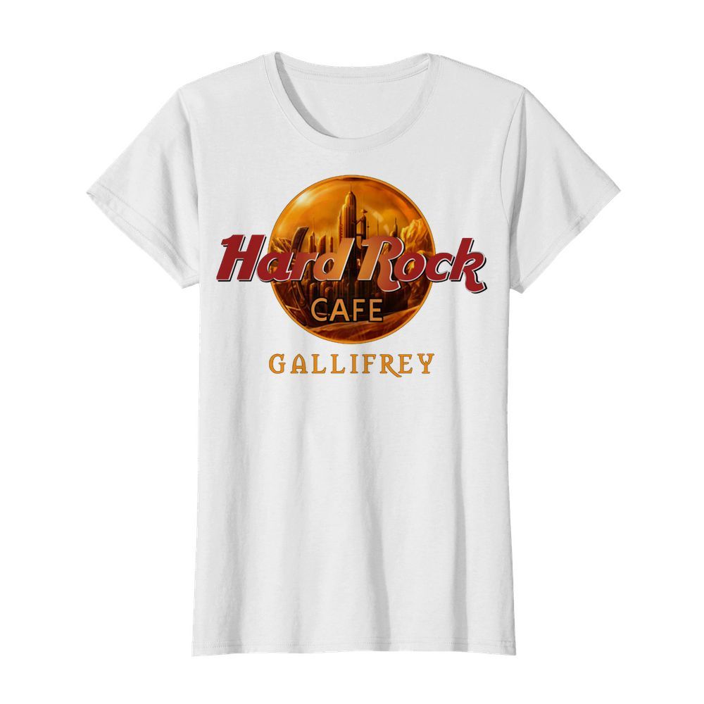 Hard rock cafe gallifrey women's shirt