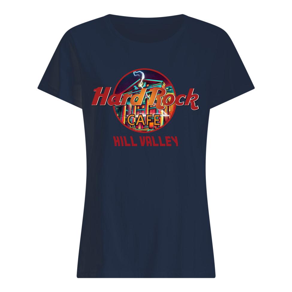 Hard rock cafe hill valley women's shirt