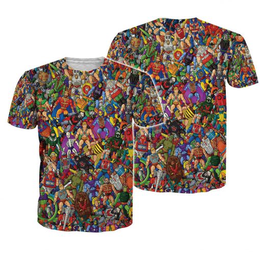 He-man 3d t-shirt