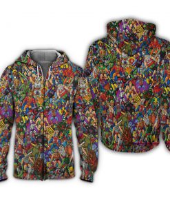 He-man 3d zip hoodie
