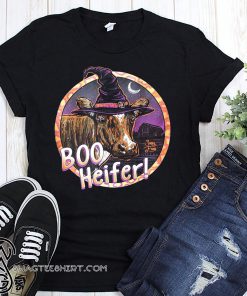Heifer boo witch halloween shirt