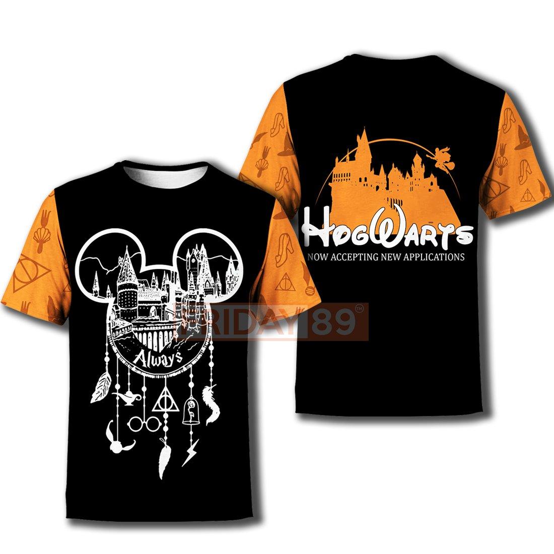 Hogwarts castle now accepting new applications t-shirt