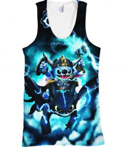 How to train your dragon stitch and toothless 3d tank top