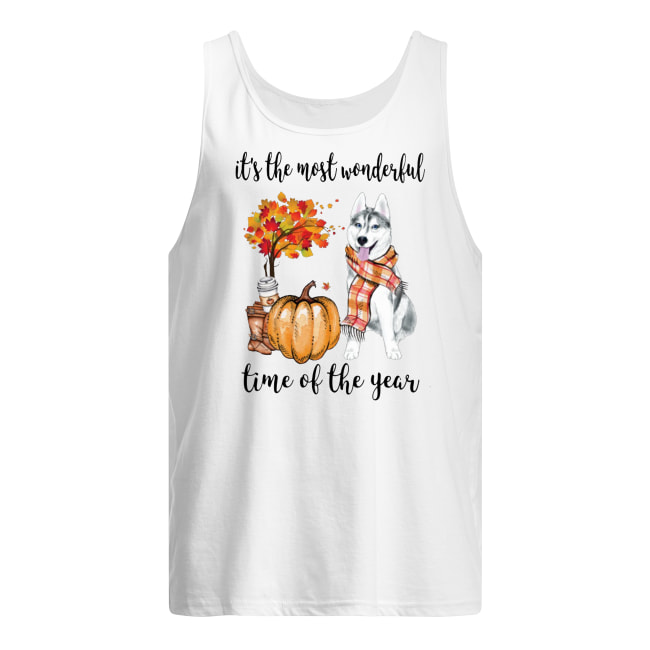 Husky it’s the most wonderful time of the year tank top