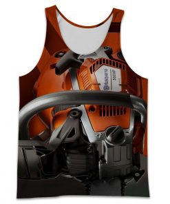 Husqvarna chainsaw 3d all-over tank top