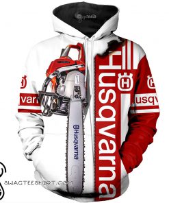 Husqvarna chainsaw 3d hoodie