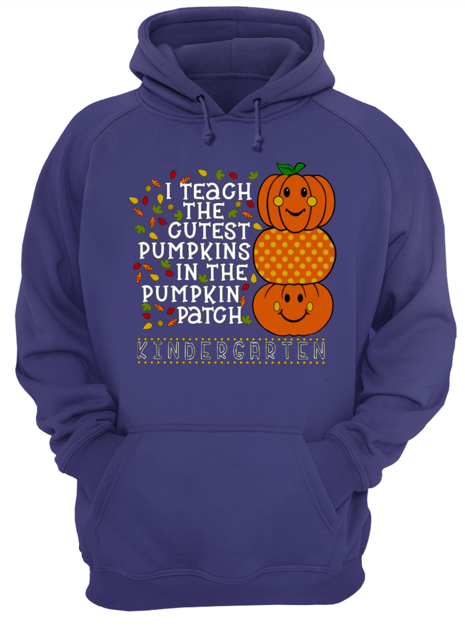 I teach the cutest pumpkins in the patch high school teacher cute pumpkin faces halloween hoodie