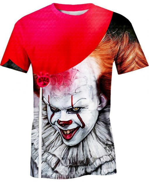 IT pennywise 3d t-shirt