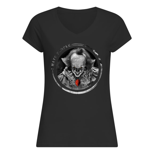 IT pennywise I hate people women's shirt