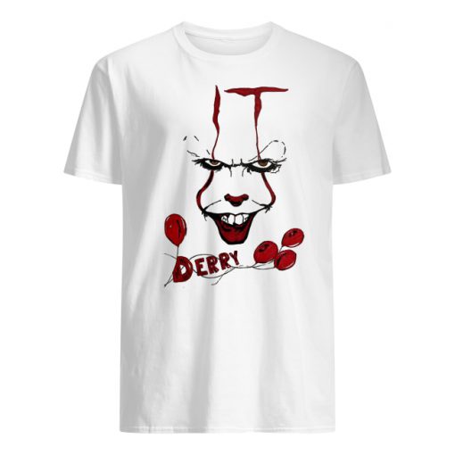 IT pennywise derry men's shirt