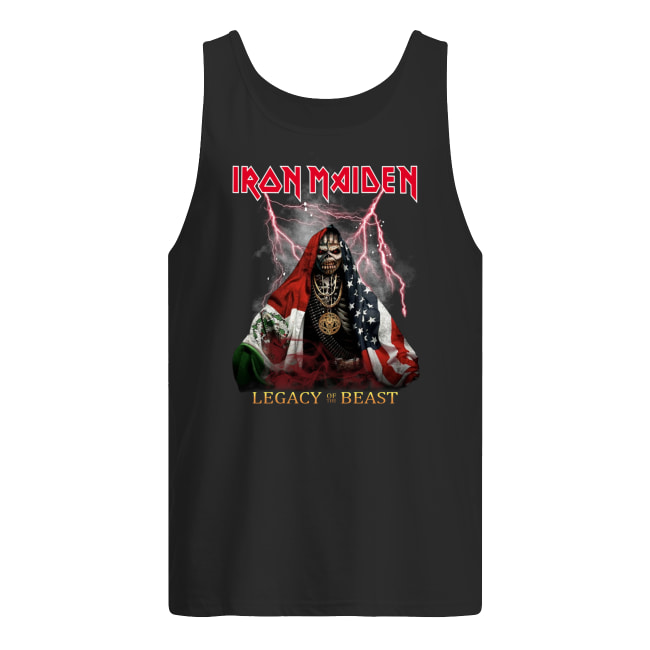 Iron maiden legacy of the beast tank top